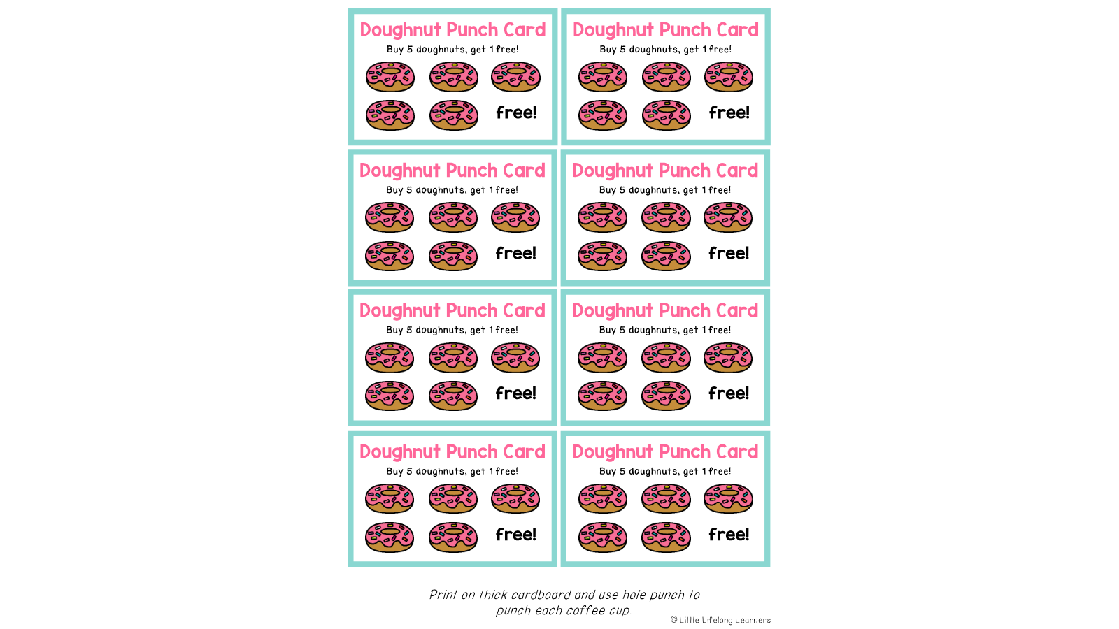 Chanukah Donut Shop Dramatic Play