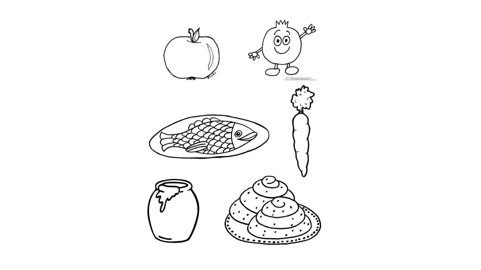 Rosh Hashana Simanim & Scavenger Hunt