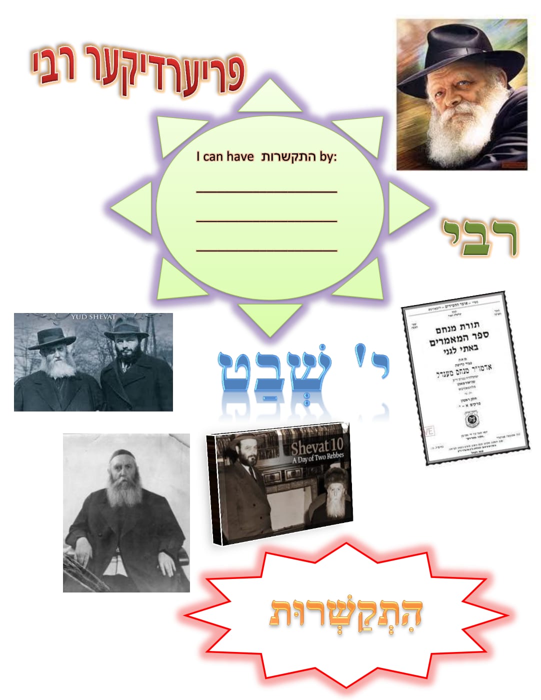 Yud Shvat Hiskashrus Scrapbook Page preview
