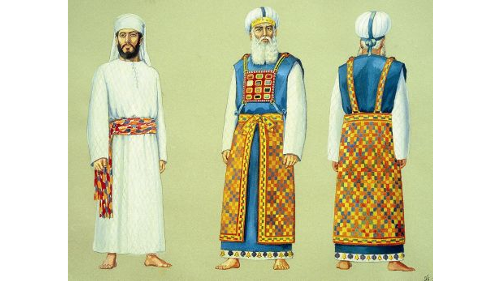 Parshas Tetzaveh - Bigdei Kehuna Activities & Coloring