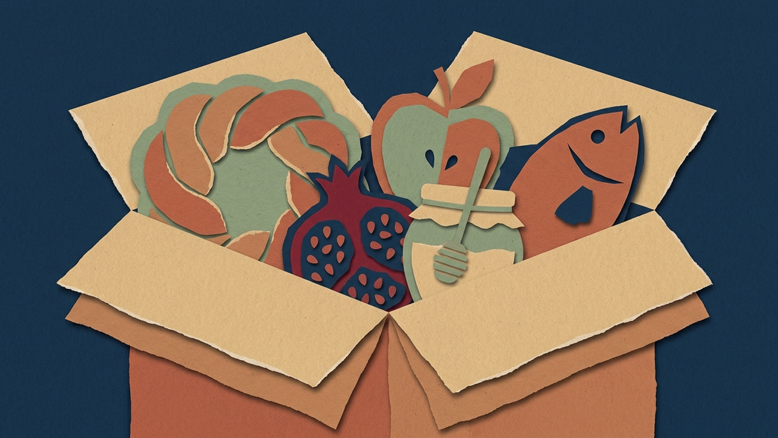 Rosh Hashanah Foods Box