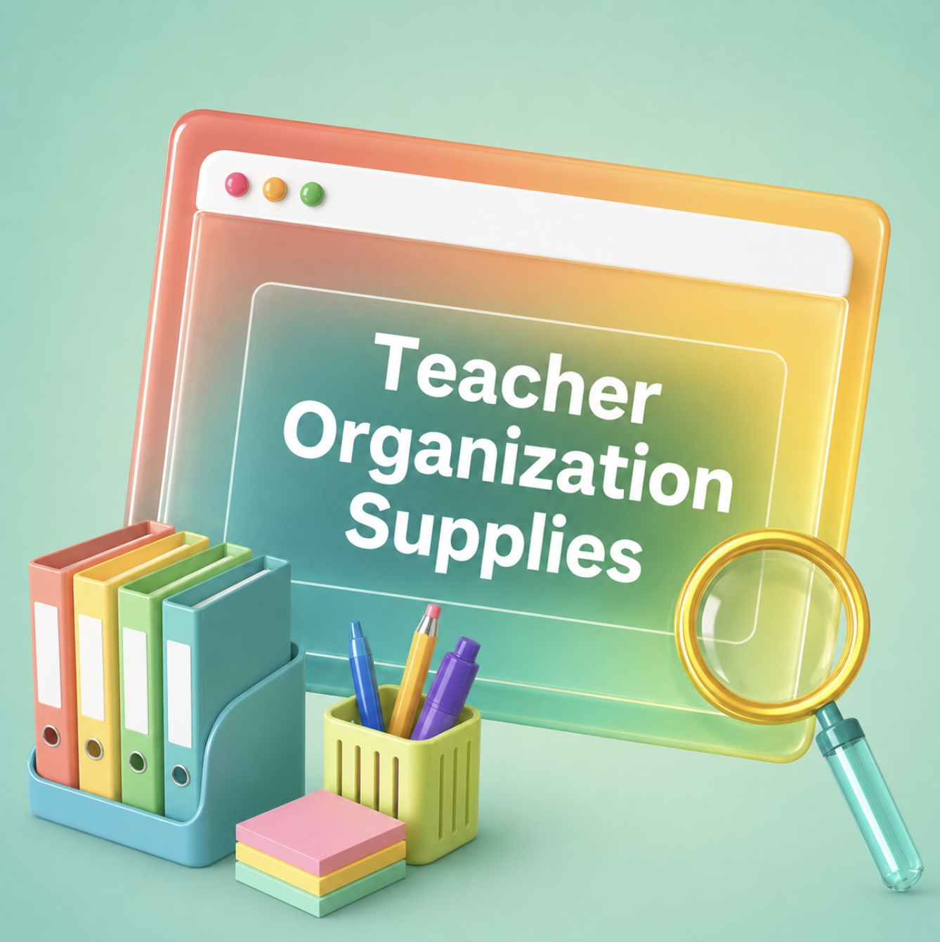 Teacher Organization Supplies