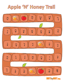1 Kamatz Apples 'N' Honey Trail Gameboard