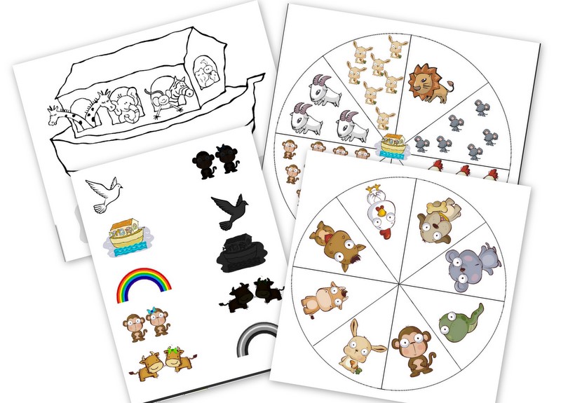 Noah's Ark Activity Pack — Parshas Noach